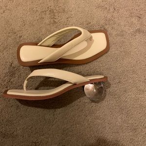 Thong sandals **brand new never worn**